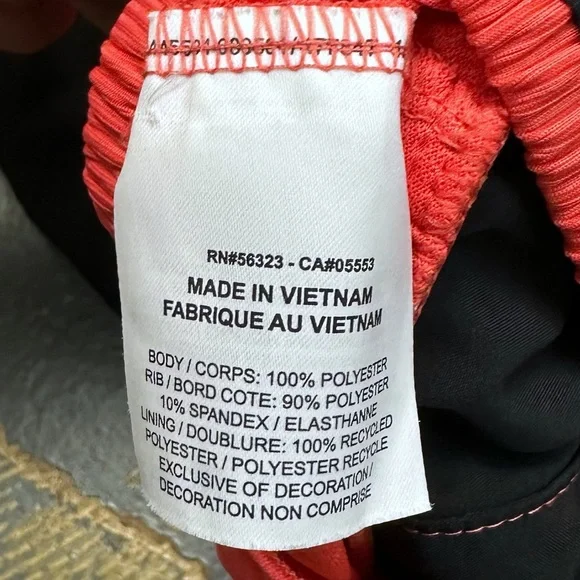 Nike 3” Running Fitness Shorts AJ9141-010 Black Infrared Large Women’s Work Out - Picture 12 of 12